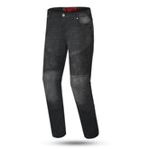 BELA URBAN Vaqueiro Jeans Moto Senhora Calcas Preto